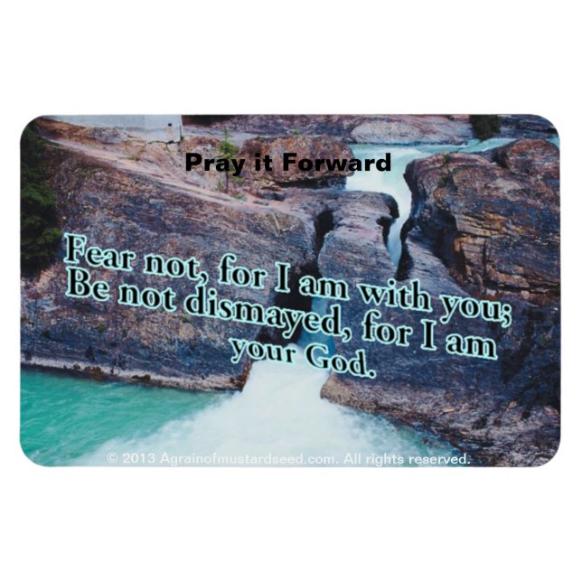 Bibelzitate Inspiration Magnet (Horizontal)