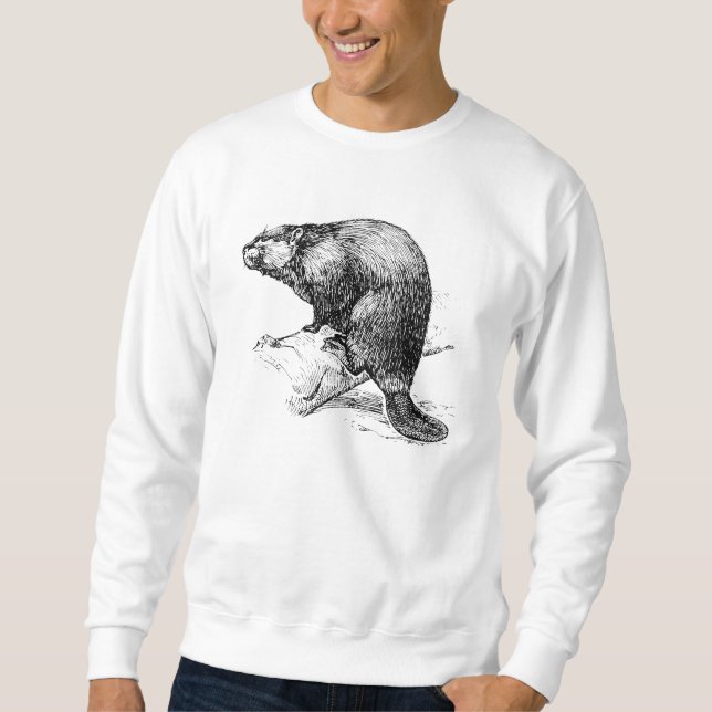 Biber #1 sweatshirt (Vorderseite)