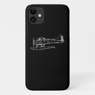Biber auf Flohsee Flugzeug Piot Funny Geschenk Case-Mate iPhone Hülle