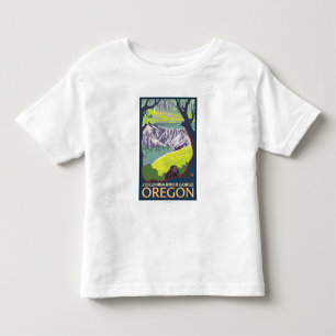 Biber-Familie - Columbia River Schlucht, Oregon Kleinkind T-shirt