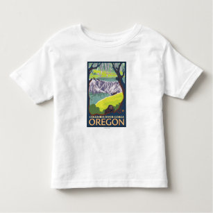 Biber-Familie - Columbia River Schlucht, Oregon Kleinkind T-shirt