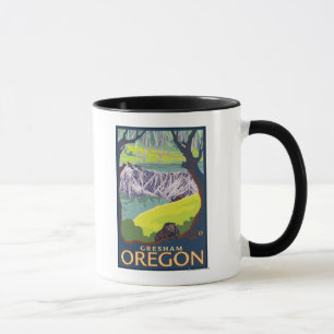 Biber-Familie - Gresham, Oregon Tasse