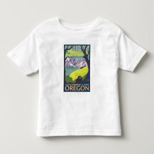 Biber-Familie - Regierungs-Lager, Oregon Kleinkind T-shirt