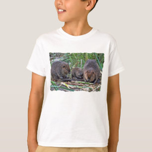 Biber-Familie T-Shirt