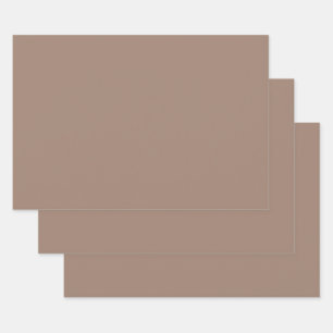 Biber (feste Farbe) Geschenkpapier Set