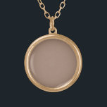 Biber (feste Farbe) Vergoldete Kette<br><div class="desc">Biber (feste Farbe)</div>