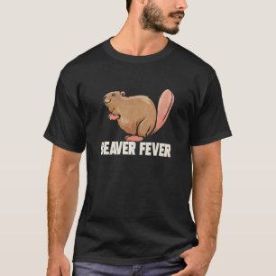 Biber Fieber für Biber Lover Funny Animal Rodent T-Shirt