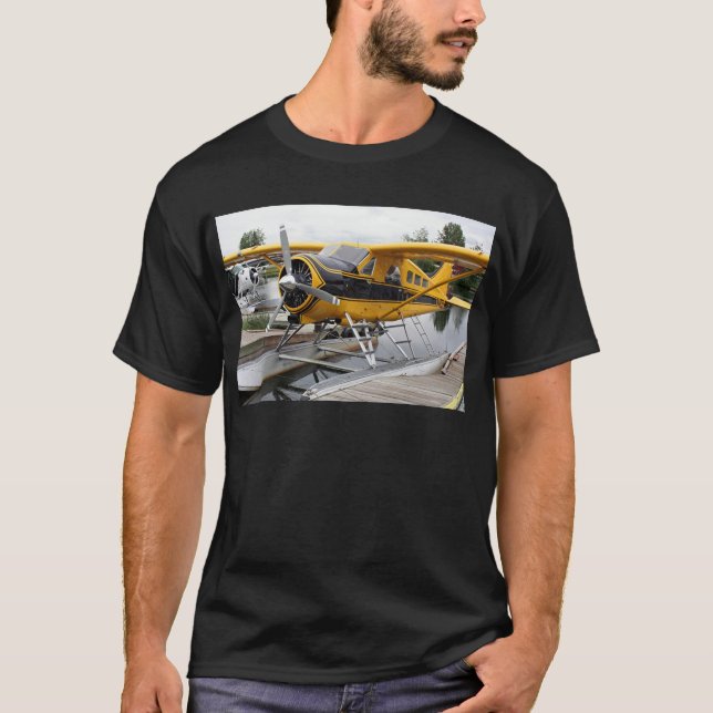 Biber-Floss-Flugzeug, See-Haube, Alaska, USA T-Shirt (Vorderseite)