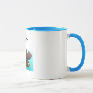 Biber gerade chillin tasse