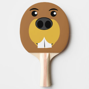 Biber-Gesicht Tischtennis Schläger
