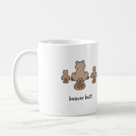 Biber-Hintern Kaffeetasse