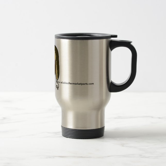 Biber-Hut-Bill-Reise-Tasse Reisebecher (Rechts)