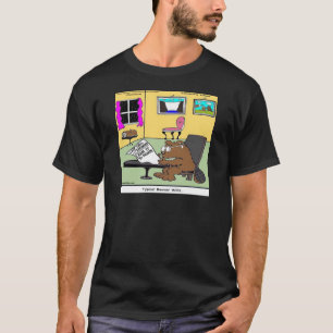 Biber Lebende Testamente Rick London Lustig T-Shirt
