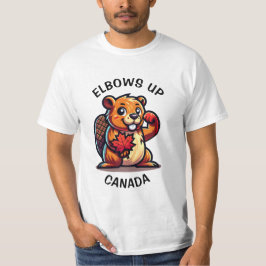 Biber mit Ahornleder und Elbos Up Canada Big T-Shirt