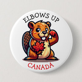 Biber mit Ahornleder und Elbos Up Canada Button