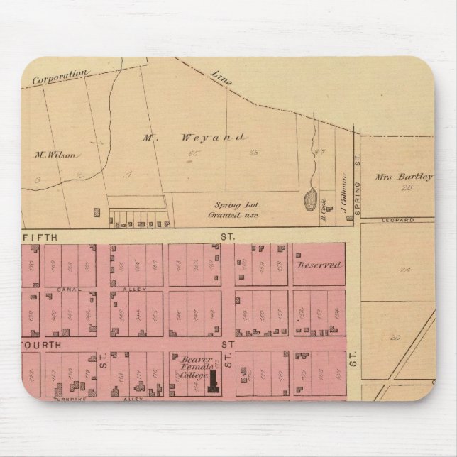 Biber, Pennsylvania Mousepad (Vorne)