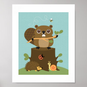 Biber Poster Print