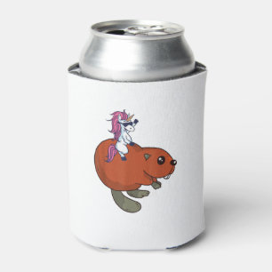 Biber Shirt Funny Unicorn Beaver Lover Geschenk T- Dosenkühler