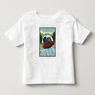 Biber u. Flussbiegung, Oregon Kleinkind T-shirt