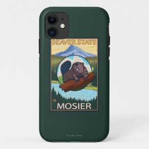 Biber u. Mt.-Haube - Mosier, Oregon Case-Mate iPhone Hülle