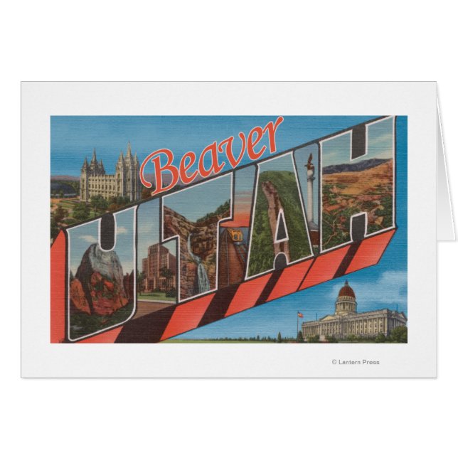 Biber, UtahLarge Letter ScenesBeaver, ABER (Vorderseite (Horizontal))