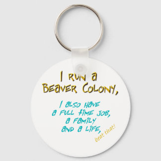 Biberführer Türkis Schlüsselanhänger