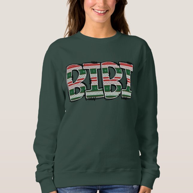 Bibi Christmas Sweatshirt  (Vorderseite)