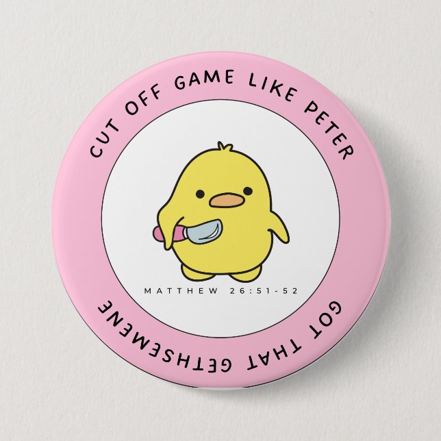 Bible Duckie Button (Vorderseite)