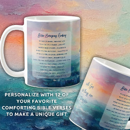 Bible Emergency Verses Personalisiert Christlich Kaffeetasse
