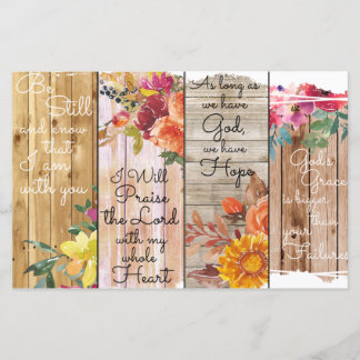 Bible Lesezeichen Set 4