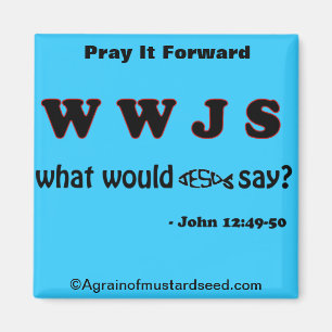 Bible Quotes Agrainofmustardseed.com Magnet