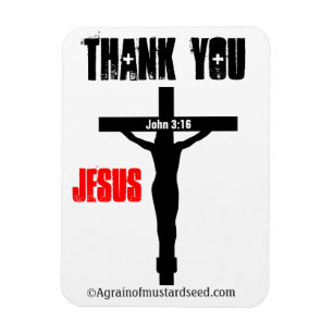 Bible Quotes Agrainofmustardseed.com Magnet