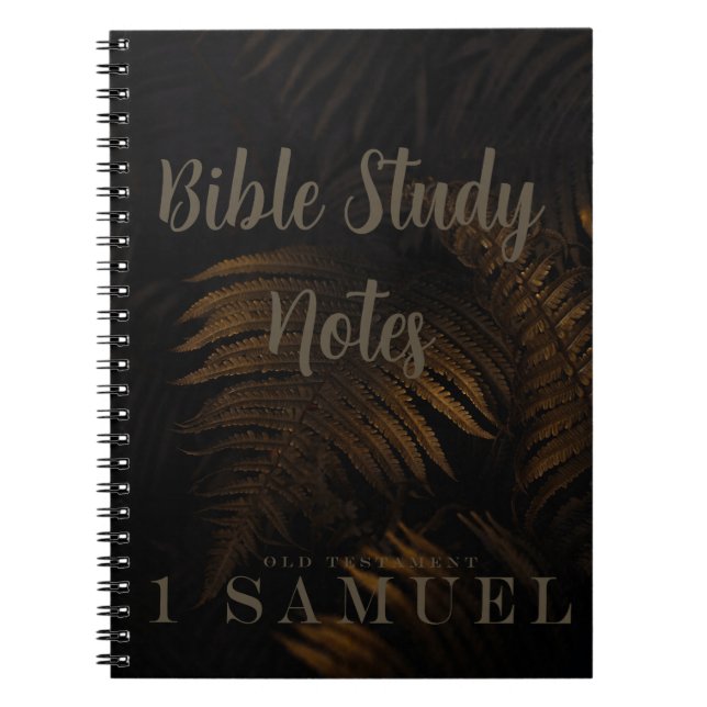 Bible Study-1 Samuel Notizblock (Vorderseite)