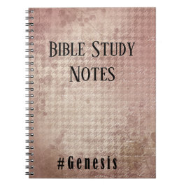 Bible Study-Genesis Notizblock