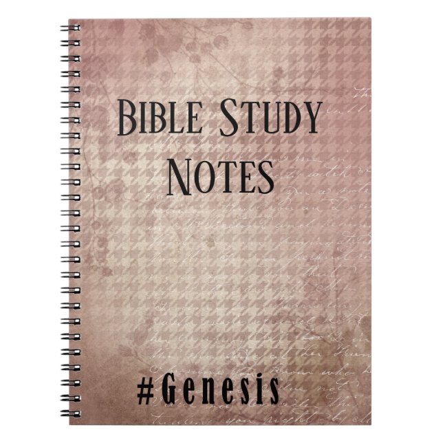 Bible Study-Genesis Notizblock (Vorderseite)