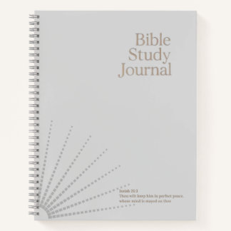 Bible Study Journal Notizbuch