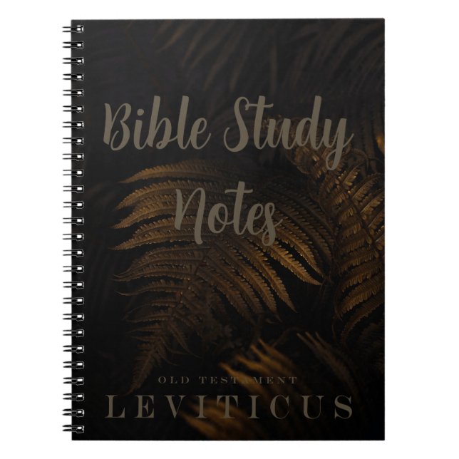 Bible Study-Leviticus Notizblock (Vorderseite)