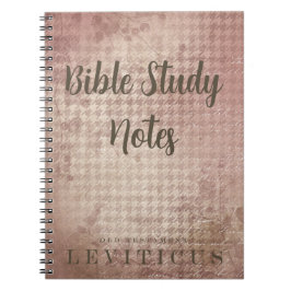 Bible Study-Leviticus Notizblock