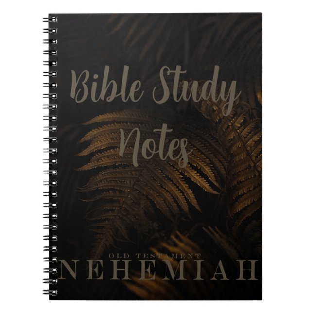 Bible Study-Nehmeiah Notizblock (Vorderseite)