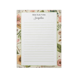 Bible Study Notepaper Personalisiert Notepad Notizblock