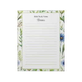 Bible Study Notepaper Personalisiert Notepad Notizblock