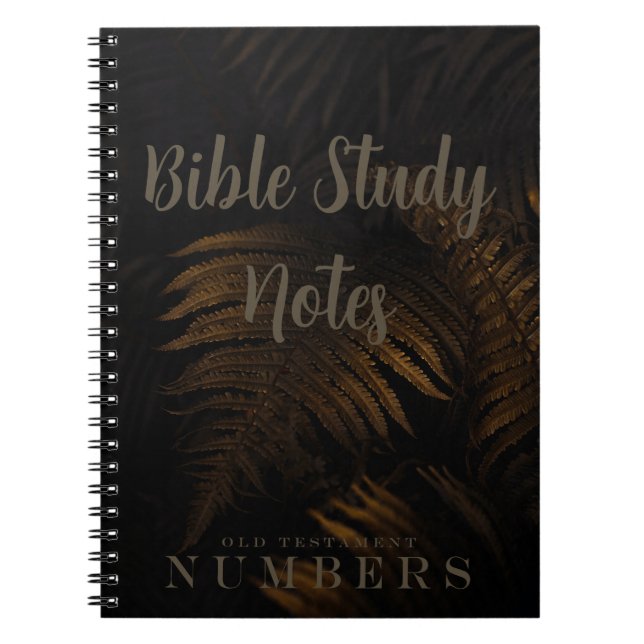 Bible Study-Numbers Notizblock (Vorderseite)