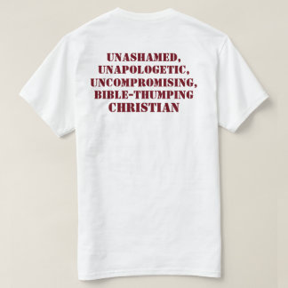 Bible-Thumping-CHRISTLICHES" Bibelschilder-T-Shirt T-Shirt