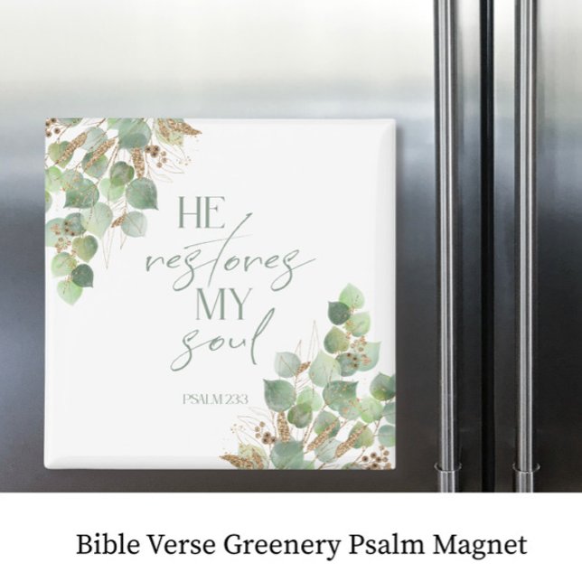 Bible Verdure Psaume Magnet (Créateur téléchargé)