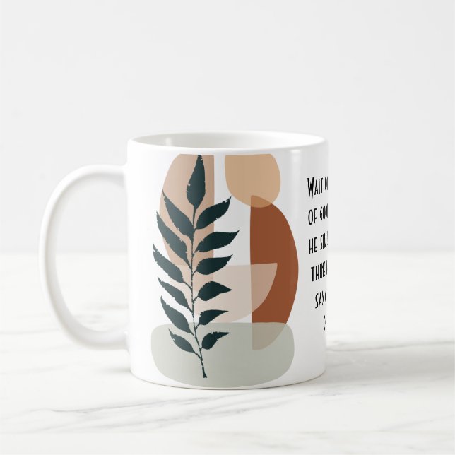 Bible Verse Café Mug (Gauche)