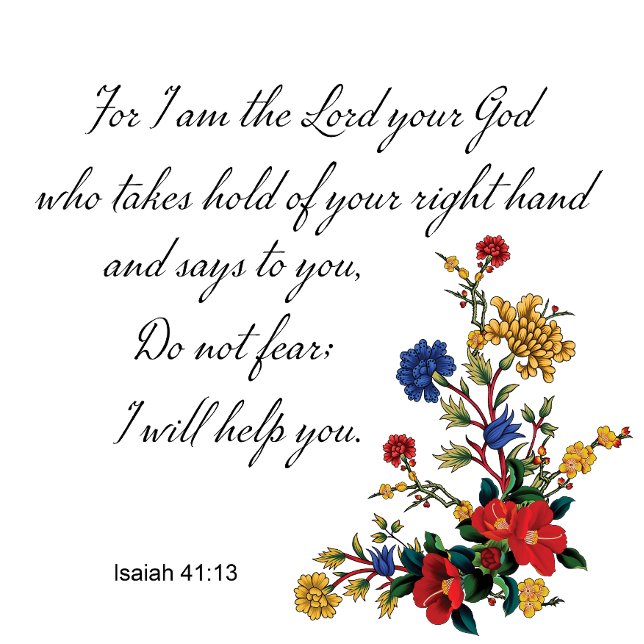 Bible Verse Café Mug - Ésaïe 41:13 (Créateur téléchargé)