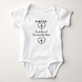 Bible Verse Custom Baby Bodysuit  Baby Strampler