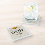 Bible verse Floral scripture  Glasuntersetzer<br><div class="desc">The Bible Verse Floral Scripture Glass Coaster is a beautiful blend of faith and home décor that brings inspiration to everyday moments. Featuring an uplifting Bible verse surrounded by delicate floral artwork, the design creates a peaceful and elegant look. The soft botanical elements highlight the scripture while adding a gentle,...</div>