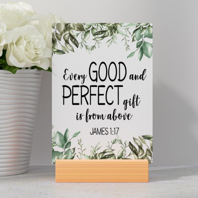 Bible Verse James Card Tischnummer (Von Creator hochgeladen)