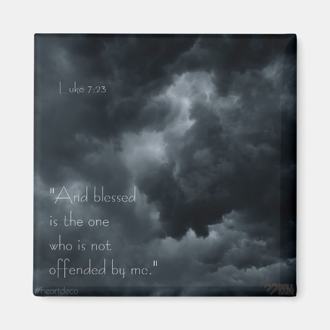 Bible Verse Magnet - Luke (Vorne)